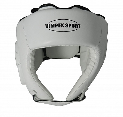 Шлем боксерский белый Vimpex Sport 1733