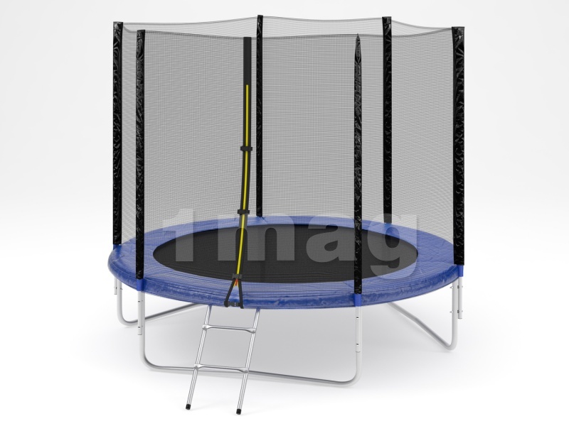 Батут FunFit 252см - 8ft с вне�?ней сеткой и лестницей