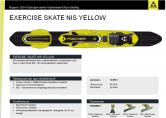 Крепление лыжное NNN Fischer Skate NIS yellow S57812